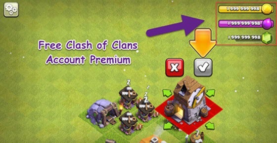 ssd Free Clash of Clans Account and Password New 2024