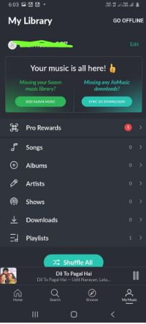 ss JioSaavn Music Pro APK v9.10.2 (MOD, Premium Unlocked)