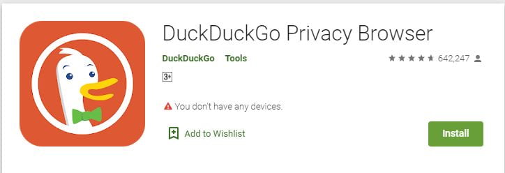 DuckDuckGo Best Android Apps for Your Security 2024