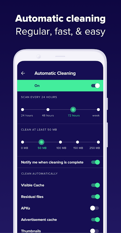 Avast Cleanup automtic