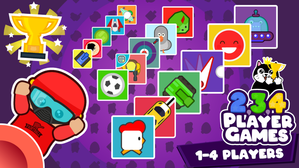 TwoPlayerGames 2 3 4 Player MOD APK v1.1 (Unlocked) - Moddroid