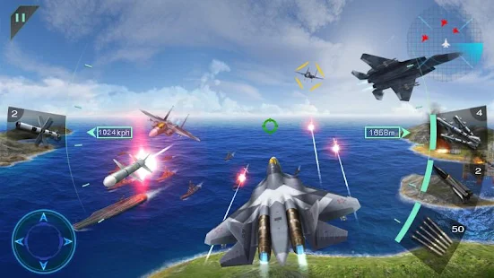sky fighters 3d mod apk 1 Sky Fighters 3D Mod APK v2.6 (Unlimited Money) Download
