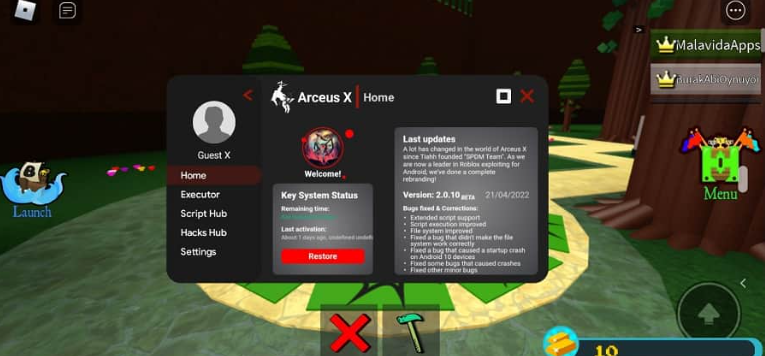 How To Fix ROBLOX ARCEUS X V2.0.9 Crash & Error Permission