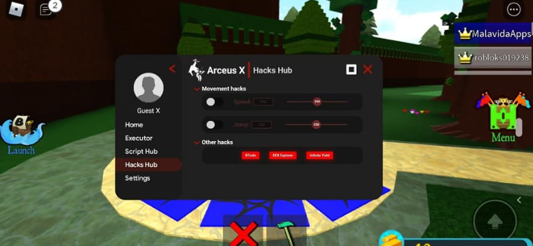 Roblox Mod Menu, v2.550.640