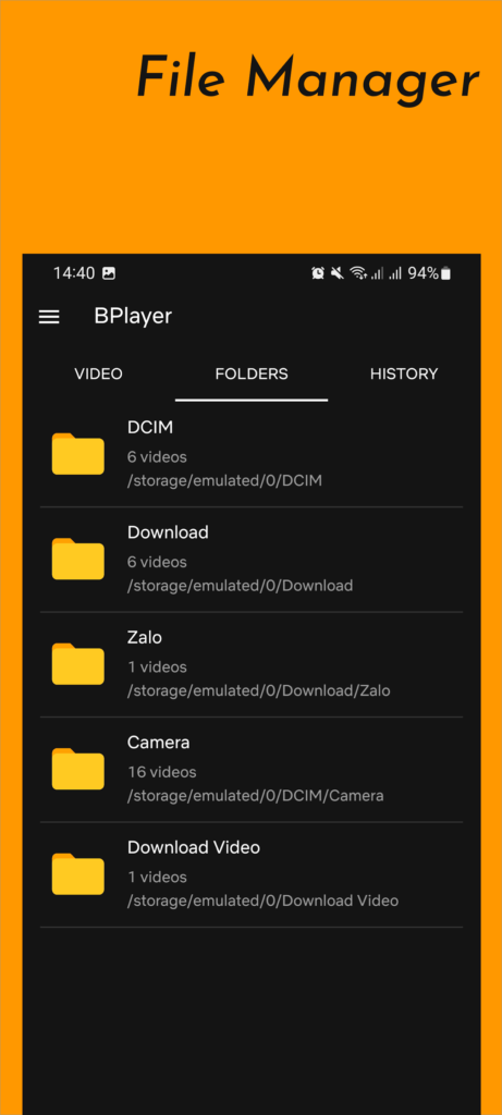 APP MOD - Video Player All Format v1.6.9 (MOD, Premium) APK