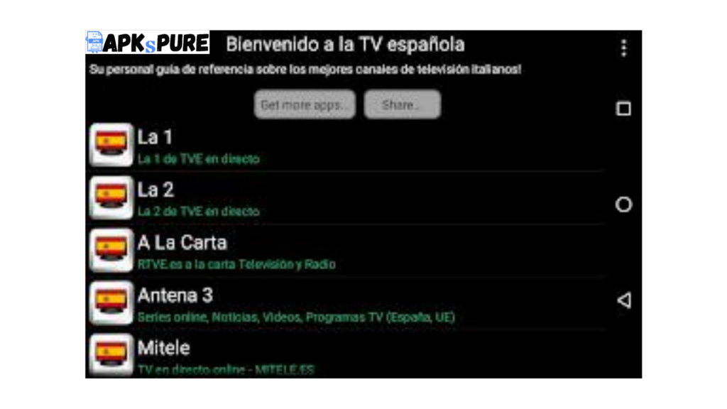 Spanish TV APK