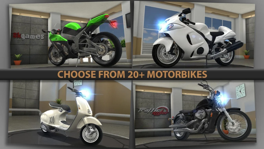  Traffic Rider mod app