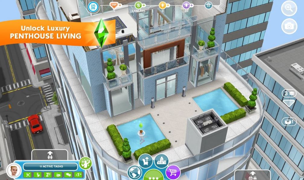 the sims freeplay apk mod unlimited money