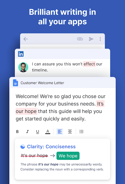 grammarly apk mod