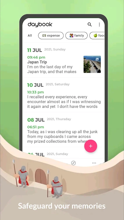 Daybook - Diary, Journal, Note APK