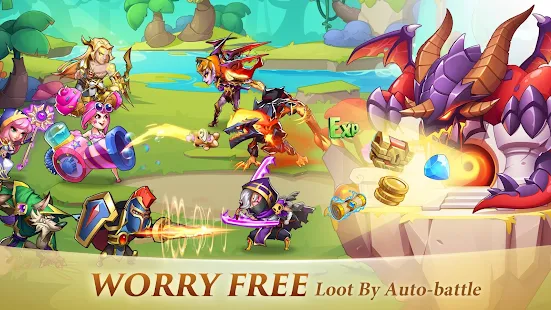 idle heroes mod apk unlimited everything 2020