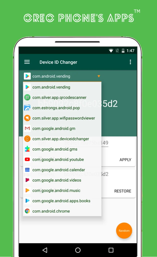 Device ID Changer App