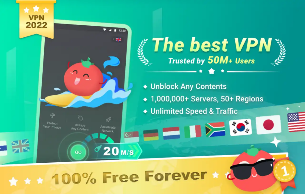 Free VPN Tomato Mod APK