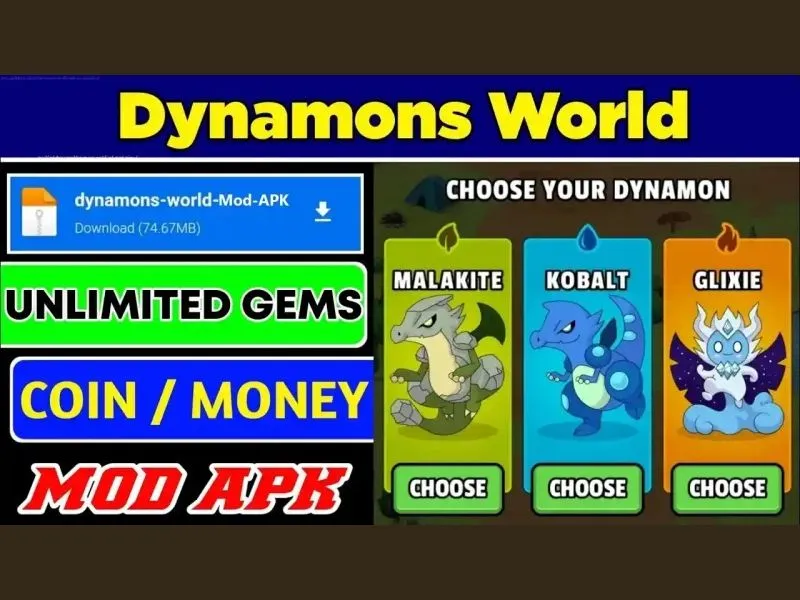 Dynamons World Mod APK