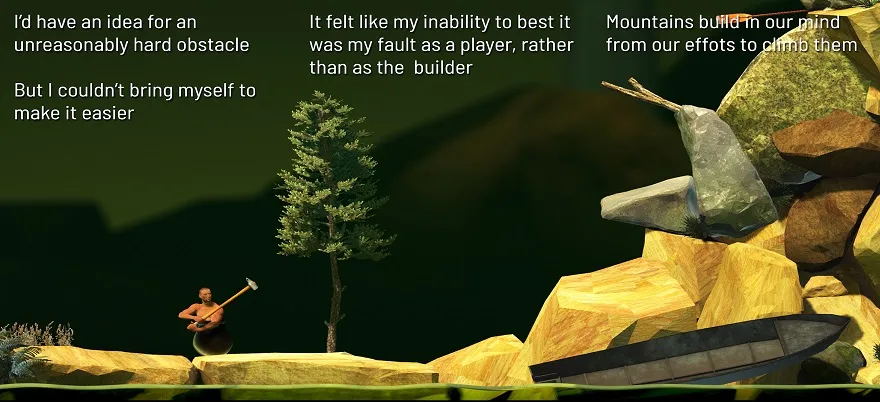 Getting Over It APK Why Getting Over It Mod APK Feels Different in Practice