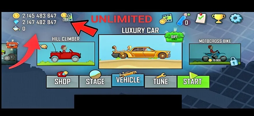 Hill Climb Racing Mod APK