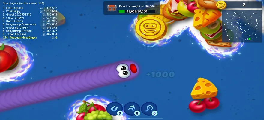 What’s Unique About Worms Zone Mod APK
