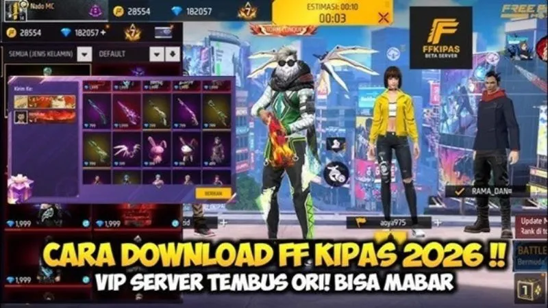 Free Fire Unlock Beta Server APK