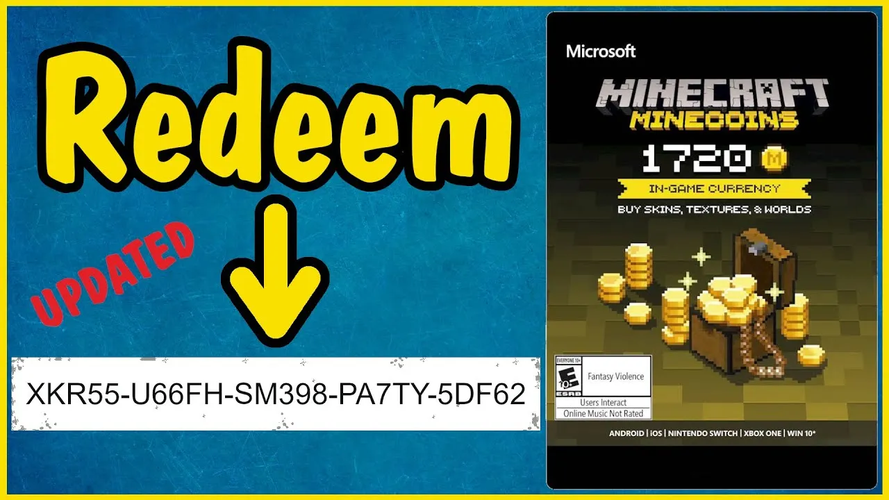 What Is Minecraft Redeem Code?