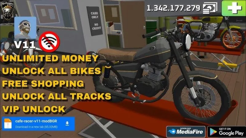 MOD Features of Cafe Racer MOD APK